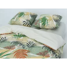 Комплект постельного белья Волшебная ночь ECO "Fern", евро