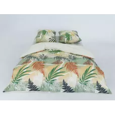 Комплект постельного белья Волшебная ночь ECO "Fern", евро