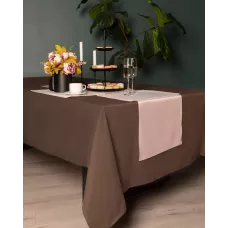 Скатерть Sofi de Marko "Серенити" (кофе), 160 см