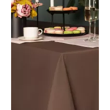 Скатерть Sofi de Marko "Серенити" (кофе), 160 см