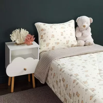 Комплект с одеялом детский Sofi De Marko "Мишутки", 1.5 спальный