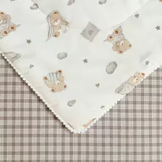 Комплект с одеялом детский Sofi De Marko "Мишутки", 1.5 спальный