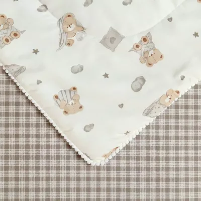 Комплект с одеялом детский Sofi De Marko "Мишутки", 1.5 спальный