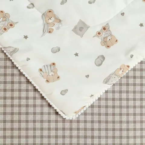 Комплект с одеялом детский Sofi De Marko "Мишутки", 1.5 спальный