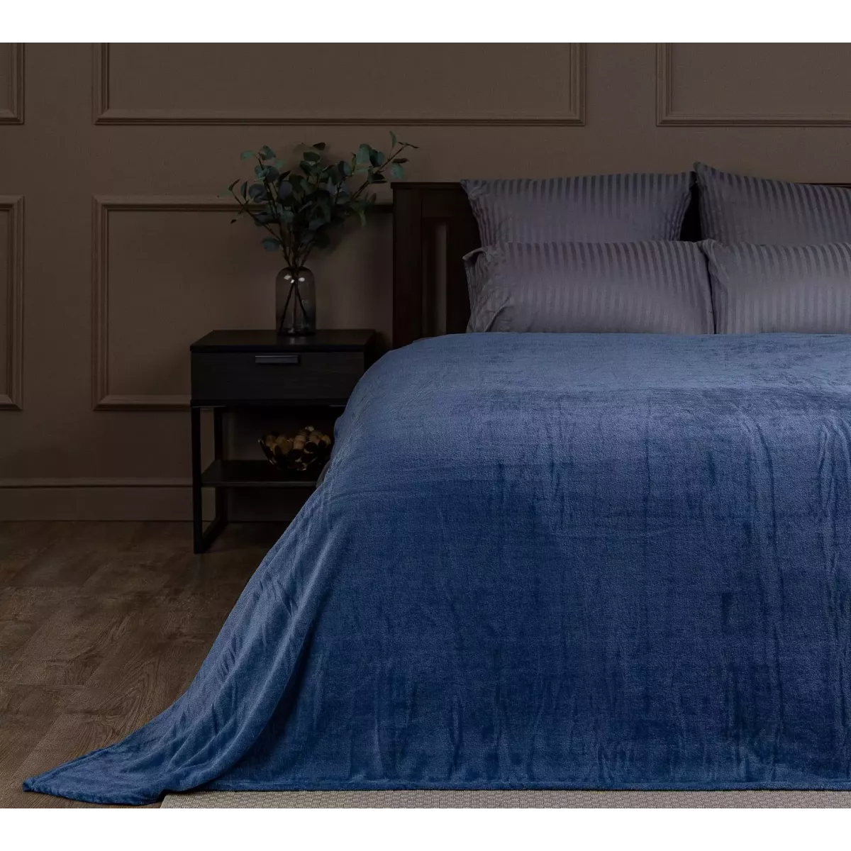 Плед Texrepublic “Absolute” flannel (синий), 200x220