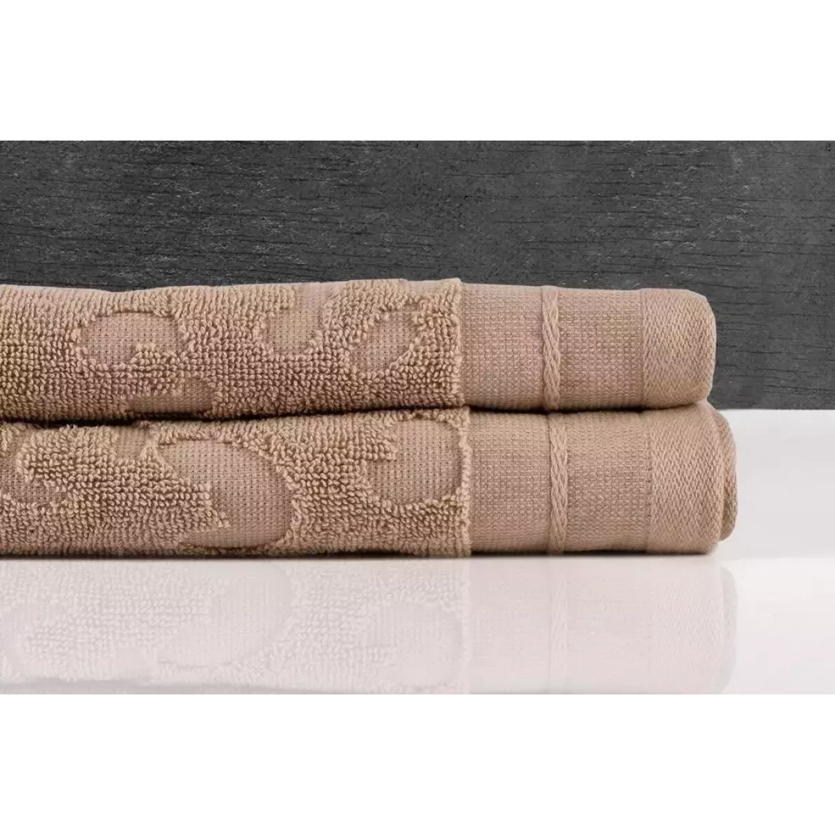 Махровое полотенце Sofi De Marko “Tiger” (беж), 50x90