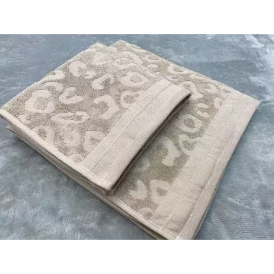 Махровое полотенце Sofi De Marko “Tiger” (беж), 70x140