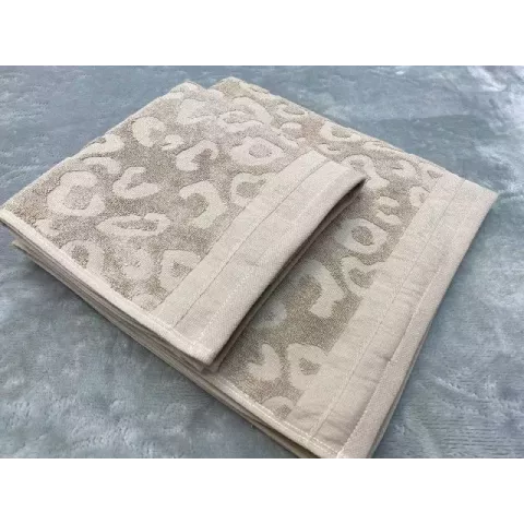 Махровое полотенце Sofi De Marko “Tiger” (беж), 50x90