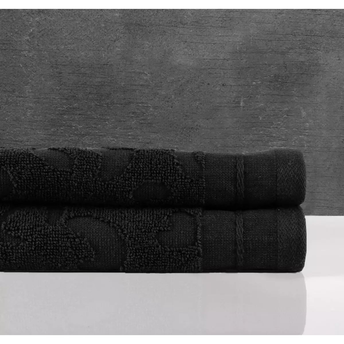 Махровое полотенце Sofi De Marko “Tiger” (черное), 30x50