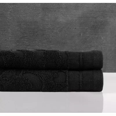 Махровое полотенце Sofi De Marko “Tiger” (черное), 30x50