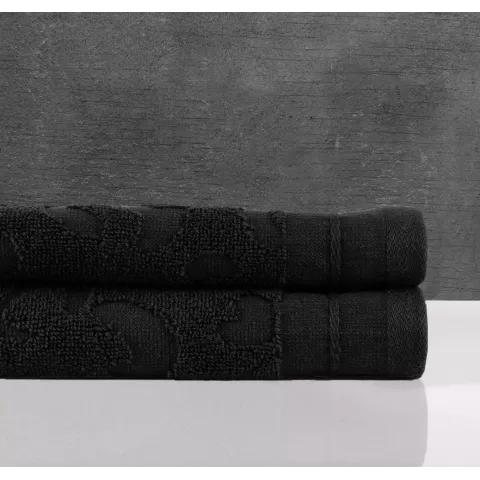 Махровое полотенце Sofi De Marko “Tiger” (черное), 30x50