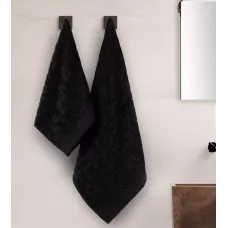 Махровое полотенце Sofi De Marko “Tiger” (черное), 30x50