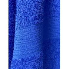 Махровое полотенце Туркмения (синий), 40х70