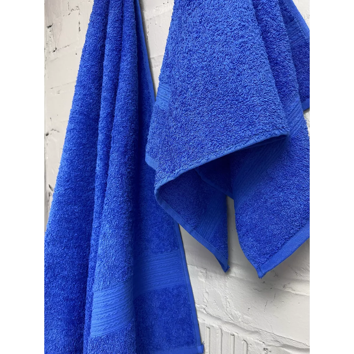 Махровое полотенце Туркмения (синий), 50х90