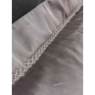 Комплект с одеялом KAZANOV.A Lindor Fluffy капучино/трюфель (египетский хлопок-велюр), евро