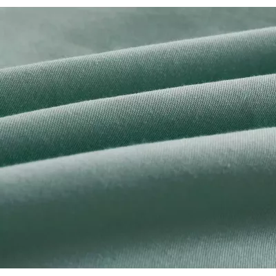 Комплект постельного белья Karteks "Сатин однотонный комбинированный" SK-019, евро