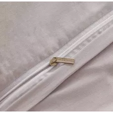 Комплект постельного белья Karteks "Сатин однотонный комбинированный" SK-019, евро