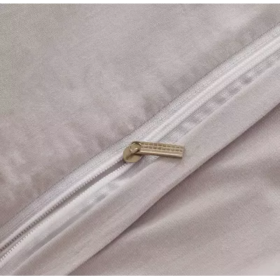 Комплект постельного белья Karteks "Сатин однотонный комбинированный" SK-019, евро