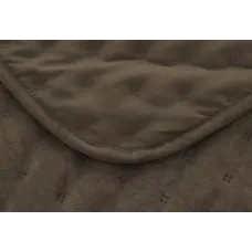 Покрывало Karteks из вареного бархата (коричневое) 1029/02.03, 240х260