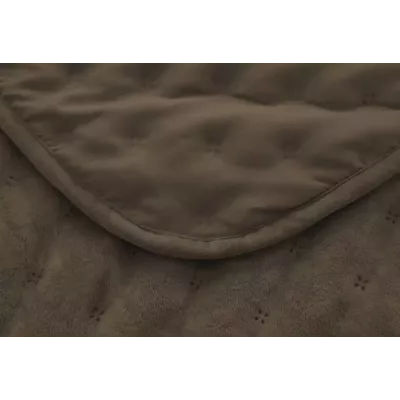 Покрывало Karteks из вареного бархата (коричневое) 1029/02.03, 240х260
