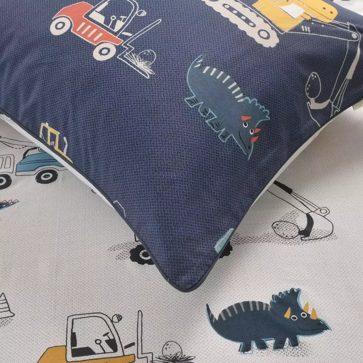 Комплект постельного белья Sofi De Marko “Диноленд” (синий), 1.5 спальный