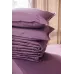Комплект с одеялом DonCotton "Stripe Sateen Mini" (черничный), евро