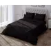 Комплект постельного белья Verossa stripe-sateen “Black”, семейный