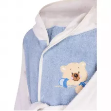 Халат махровый детский Sofi de Marko “Барни” (голубой)