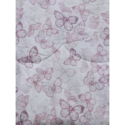 Комплект с одеялом KAZANOV.A Corsica Village "Монарх" жемчуг/орхидея (премиум хлопок), евро