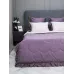 Комплект с одеялом KAZANOV.A Corsica Village "Монарх" жемчуг/орхидея (премиум хлопок), евро