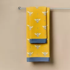 Махровое полотенце Sofi De Marko “Maya” (горчичное), 70x140