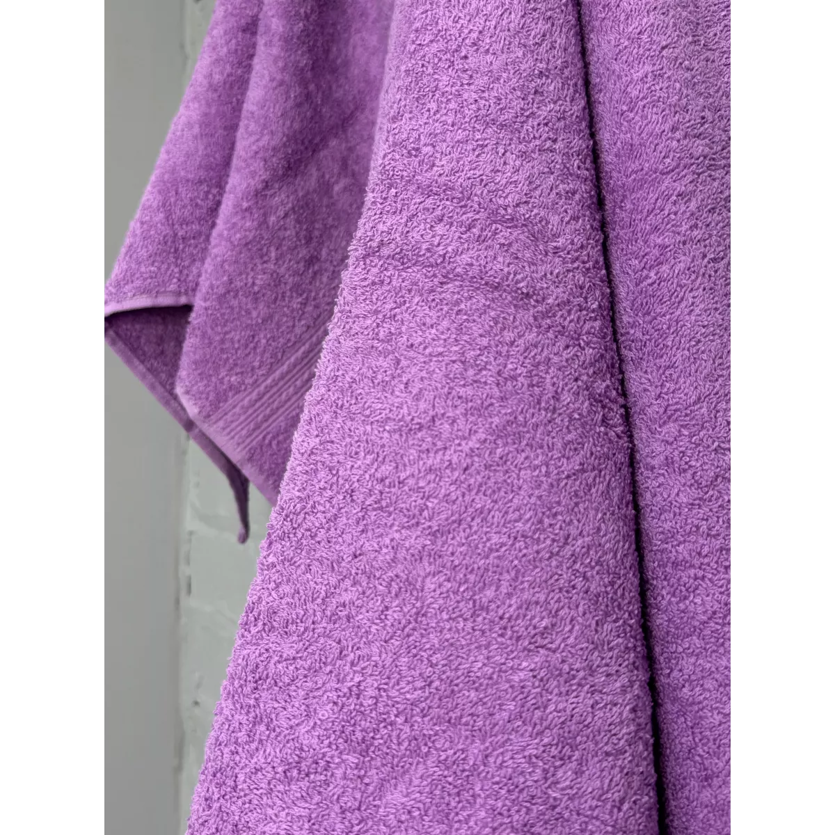 Махровое полотенце Туркмения (сиреневый), 70х140