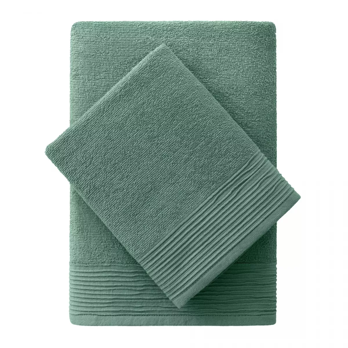 Махровое полотенце Самойловский текстиль “Палитра” (эвкалипт), 70х130