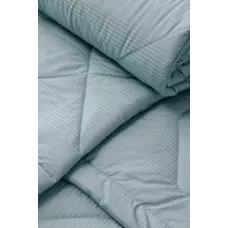 Комплект с одеялом DonCotton "Stripe Sateen Mini" (мята), евро