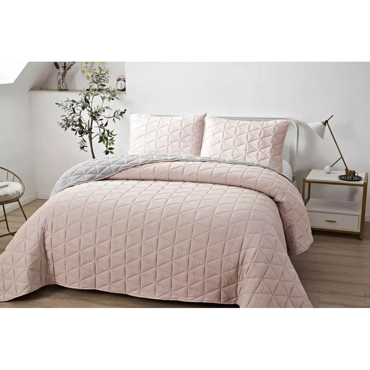 Покрывало Sofi de Marko “Фабрис” №4 (розовый), 220х240