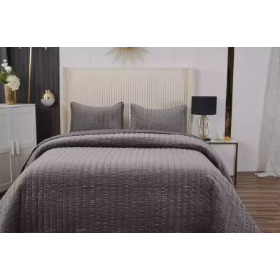 Покрывало Sofi De Marko “Фердинанд” (серый), 240x260