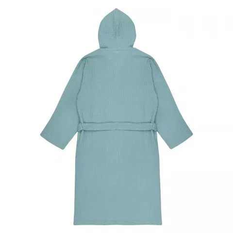 Халат вафельный с капюшоном Sofi de Marko “Naomi” (ментол)
