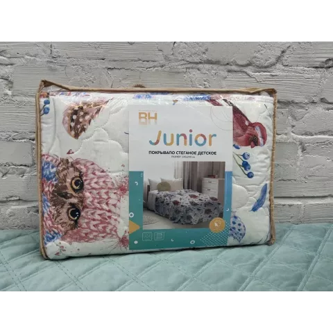 Покрывало Волшебная Ночь Junior "Winter owlets" (поплин), 145х200
