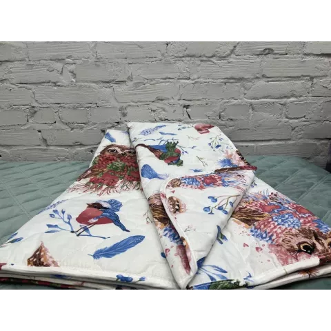 Покрывало Волшебная Ночь Junior "Winter owlets" (поплин), 145х200