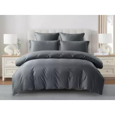 Комплект постельного белья Karteks "Сатин однотонный" SKO-028, двухспальный