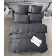 Комплект постельного белья Karteks "Сатин однотонный" SKO-028, двухспальный