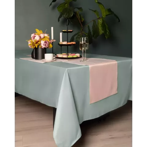 Скатерть Sofi de Marko "Серенити" (олива), 160 см