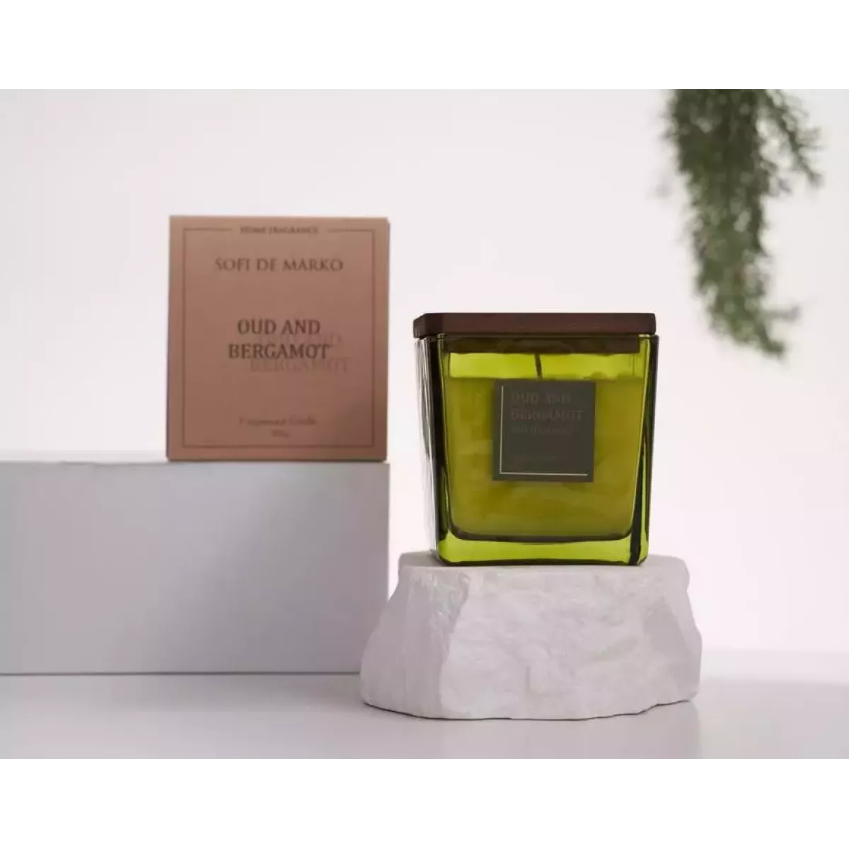 Свеча ароматическая Sofi De Marko "Oud and Bergamot" (220гр), 1 шт