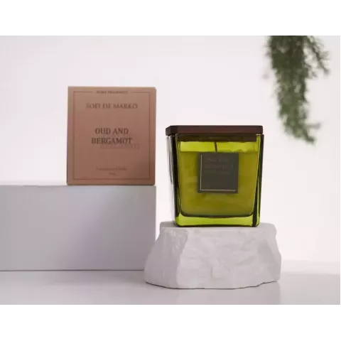 Свеча ароматическая Sofi De Marko "Oud and Bergamot" (220гр), 1 шт