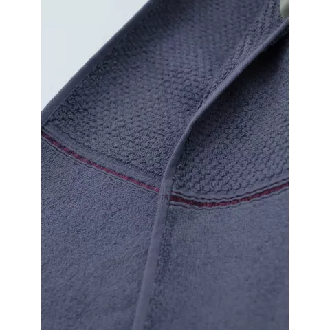 Махровое полотенце DonCotton “Lusso” (маренго), 50х90