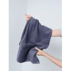 Махровое полотенце DonCotton “Lusso” (маренго), 50х90