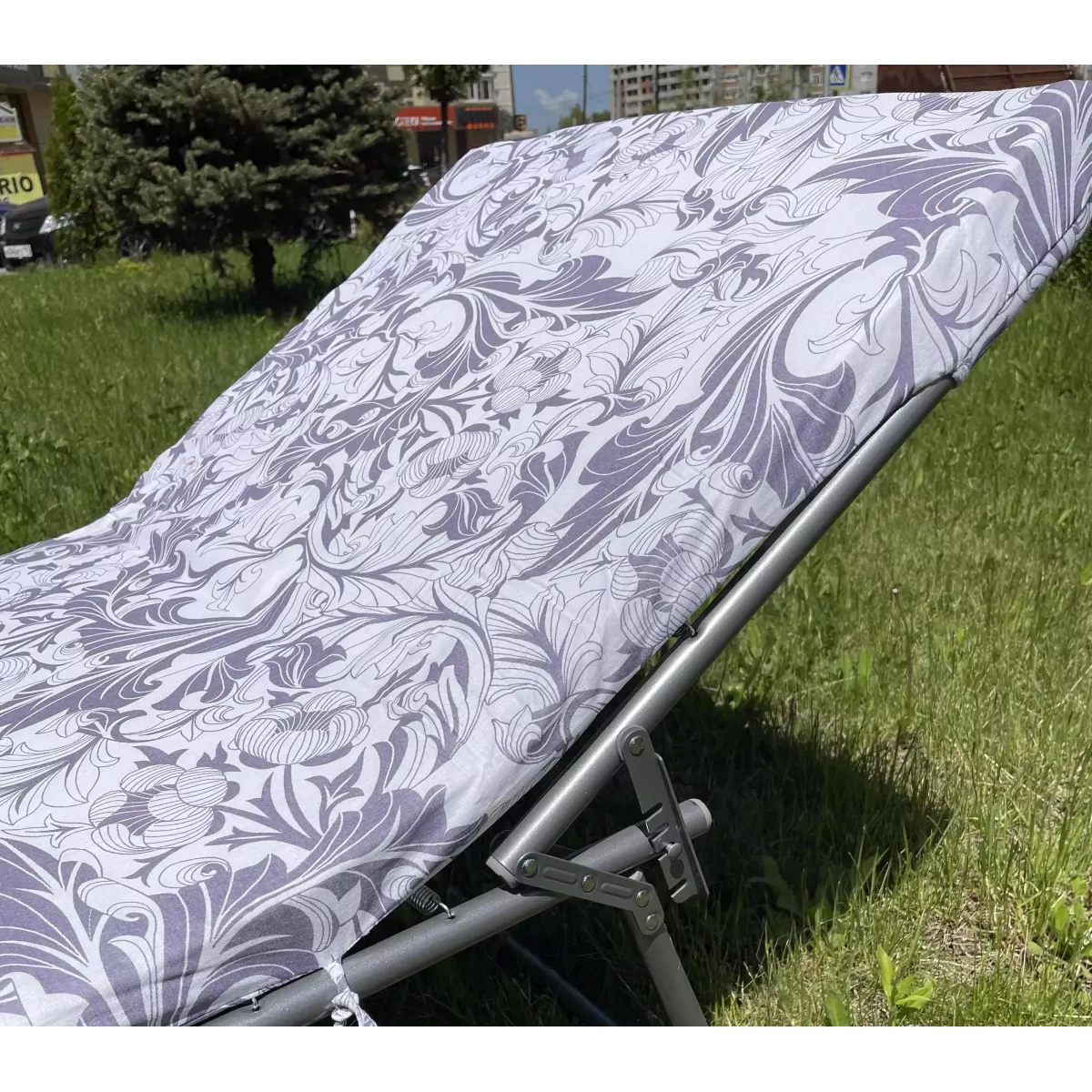 Раскладная кровать "Nika" с мягким матрасом (РК4-М), 71.5x191.5х33