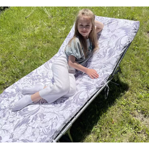 Раскладная кровать "Nika" с мягким матрасом (РК4-М), 71.5x191.5х33