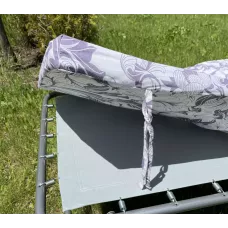 Раскладная кровать "Nika" с мягким матрасом (РК4-М), 71.5x191.5х33