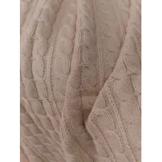 Вязаный плед Sofi de Marko "Джовани" (пепел. роз), 160х220
